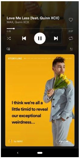 Spotify testuje własne Stories